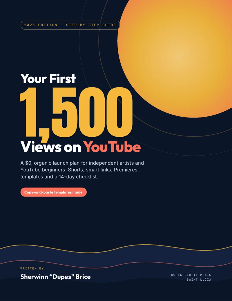 Your First 1500 Views on YouTube (2026) cover